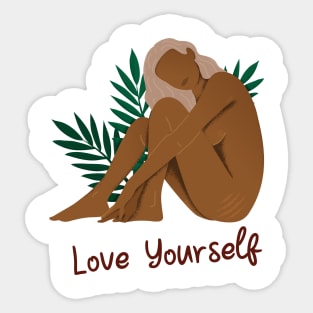 Love Yourself Sticker